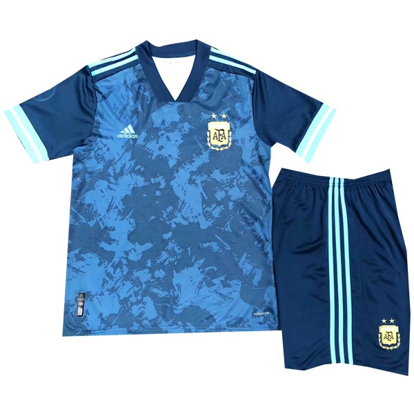 Camiseta Argentina 2ª Niño 2020 Azul